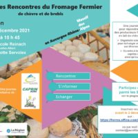 9 décembre 2021 : Rencontres du Fromage Fermier en Savoie